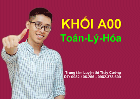 LỊCH ÔN THI KHỐI A00 (Toán,Lý,Hóa) cho hs 2k1 và hs 13 - Trung tâm Luyện thi Thầy Cường, cuongphat.edu.vn